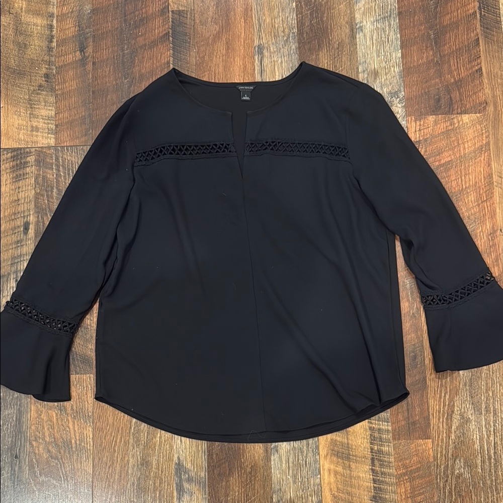 Ann Taylor Black Women's Top